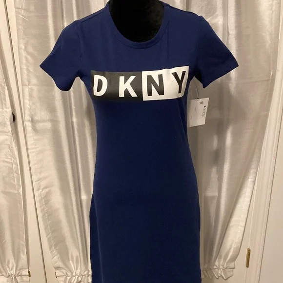 Dkny | Dresses | Nwt Dkny Navy Jersey Dress Size Xs | Poshmark